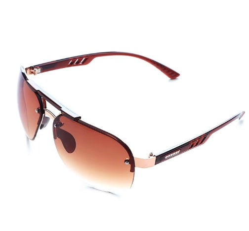 Sunglasses UV 400 Vintage Rimless Glasses