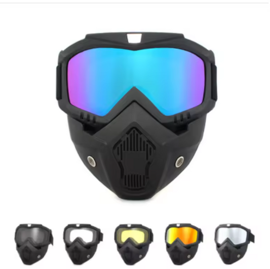 Wind proof cycling/motorcycling eyewear mask